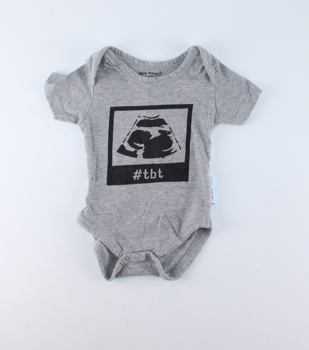 SILLY SOULS #TBT ONESIE 3-6M EUC