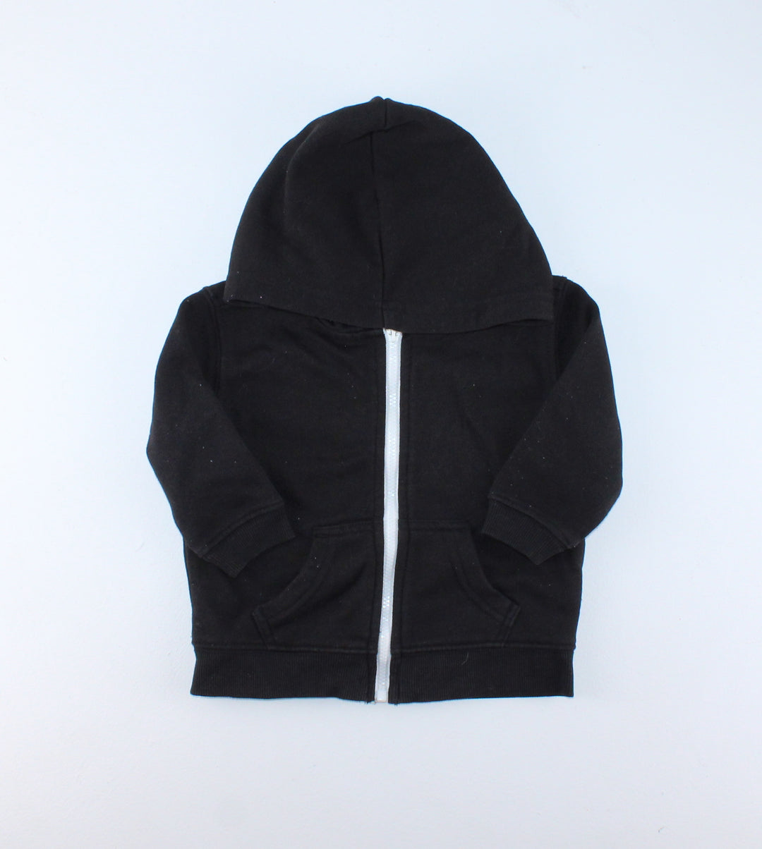 GEORGE BLACK HOODIE 3-6M EUC