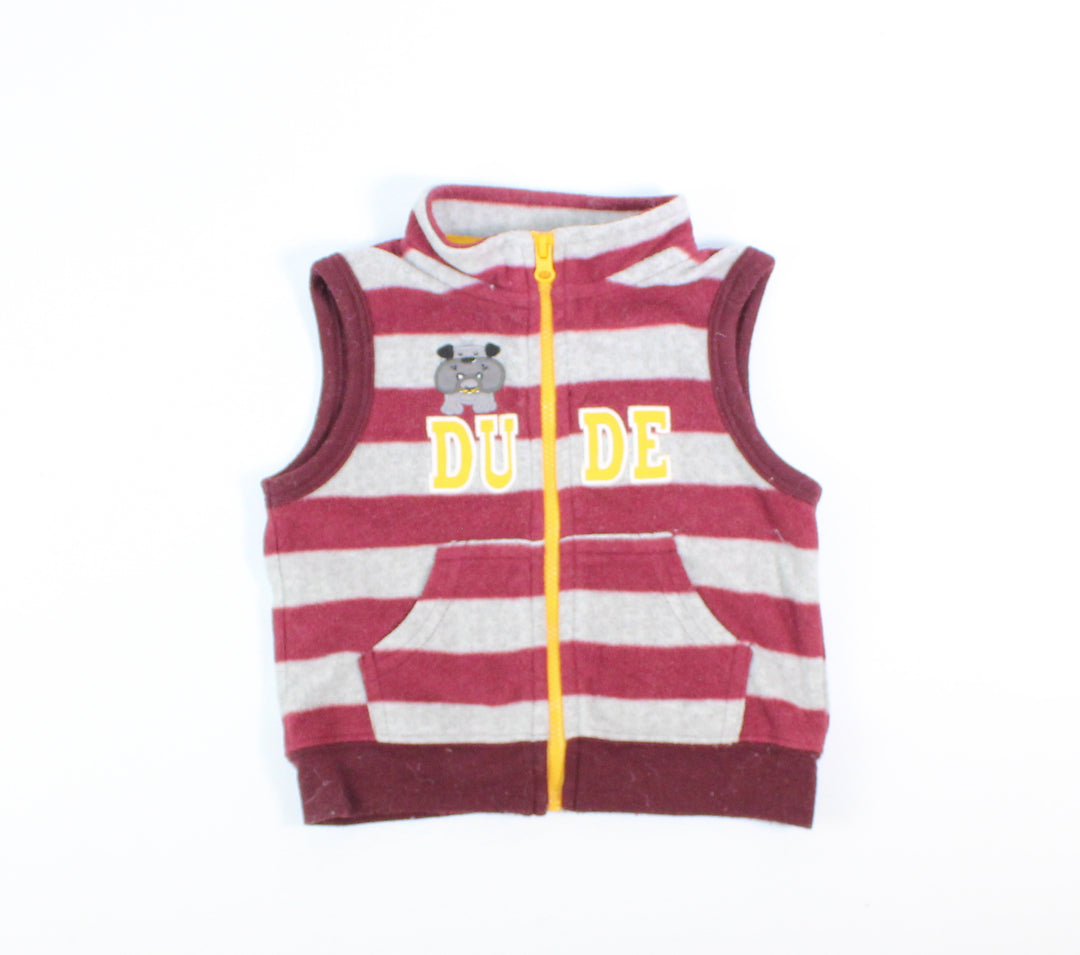 CARTERS DUDE VEST 3-6M VGUC