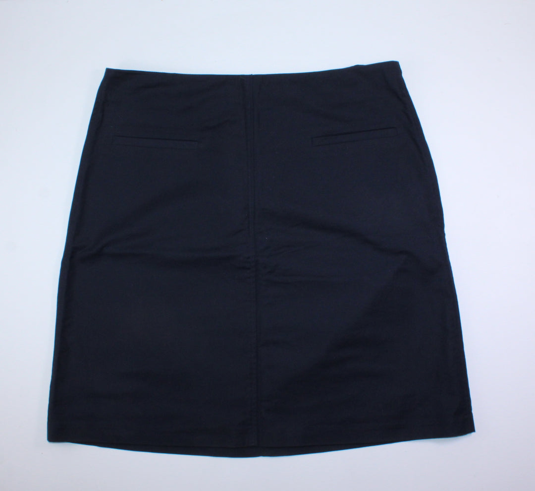 JOE FRESH NAVY SKIRT LADIES SIZE 12 EUC