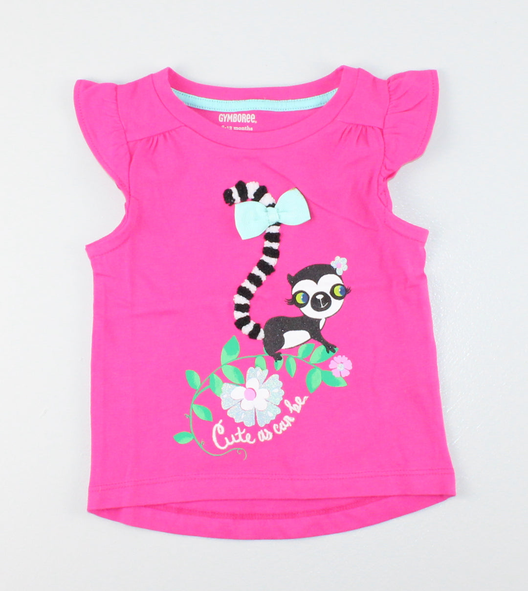 GYMBOREE LEMUR TEE 6-12M NEW!