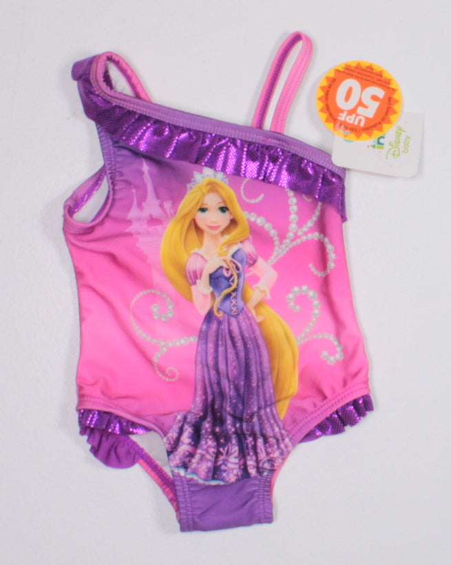 DISNEY RAPUNZEL SWIMSUIT 3-6M NEW!