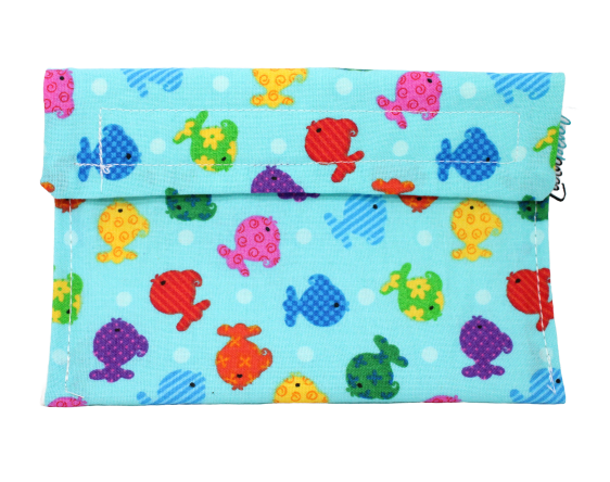 Lillabean, Reusable Snack Bags with Velcro - Small Size