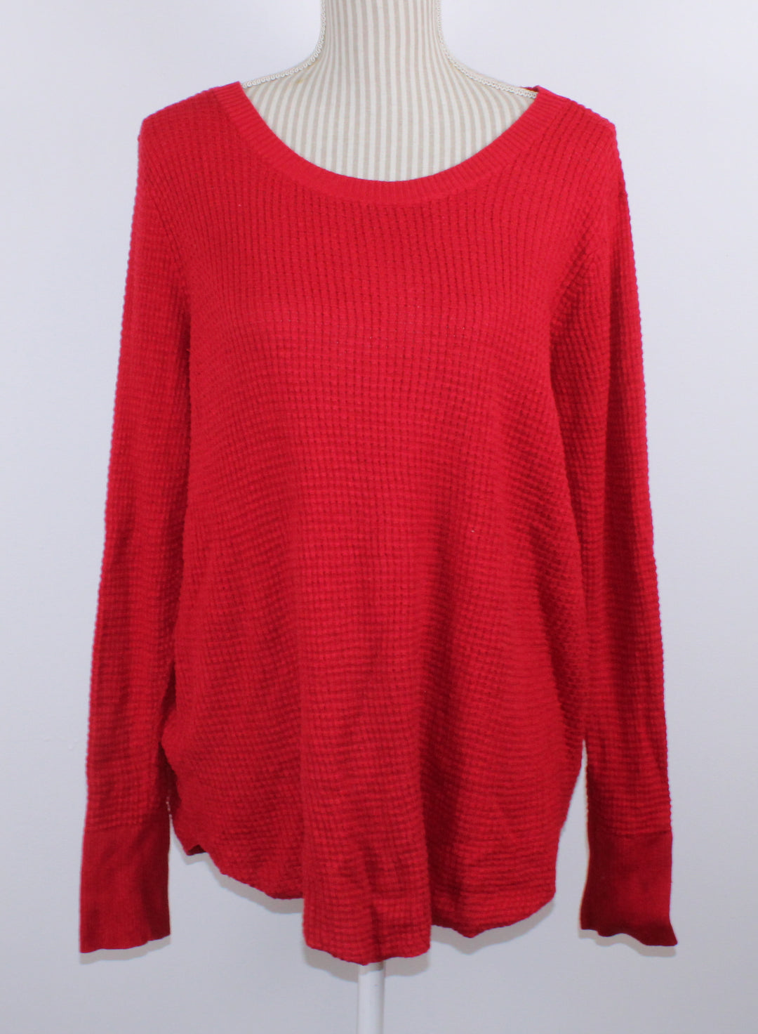 KISMET RED SWEATER LADIES XL EUC