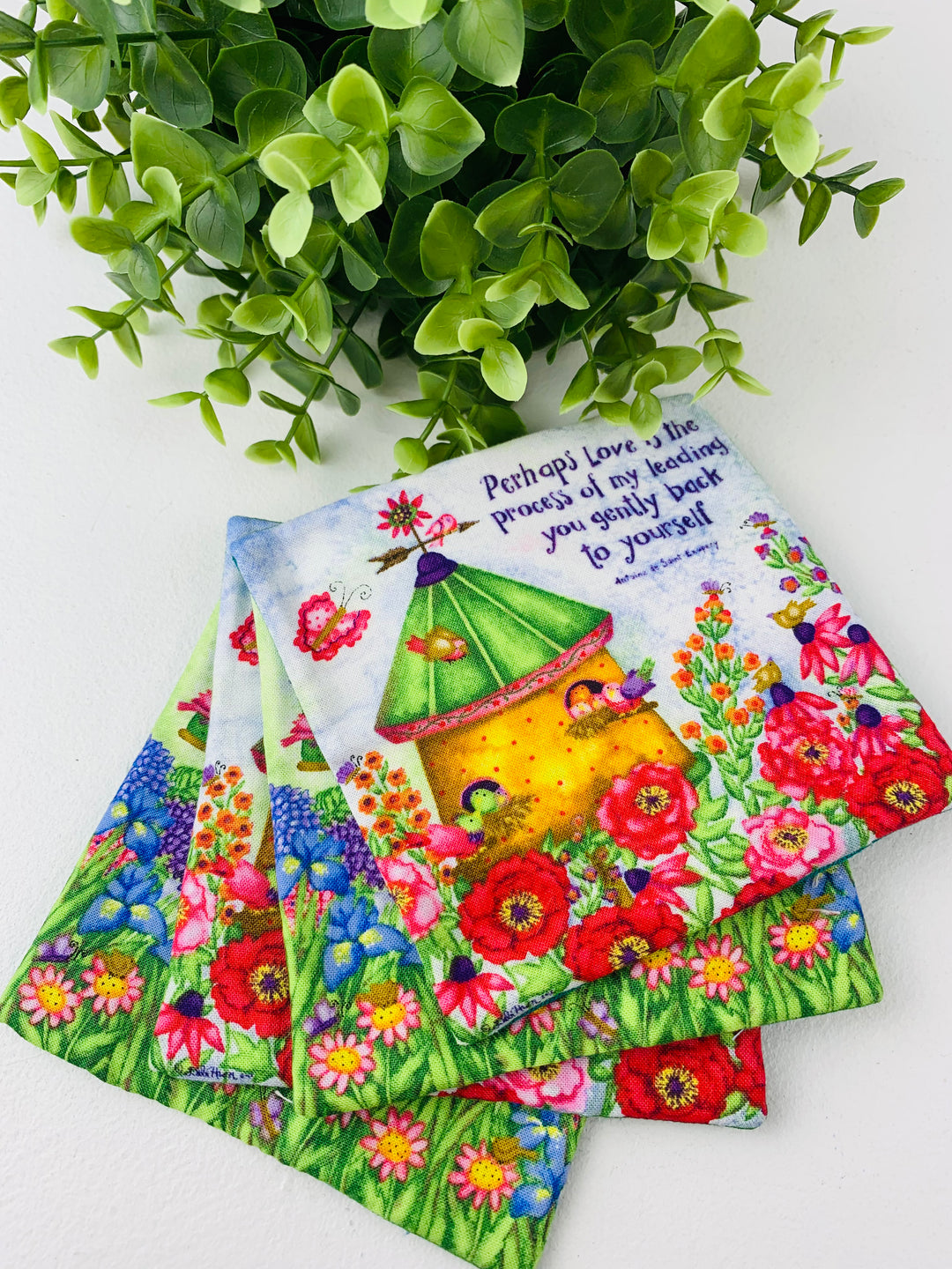 Choices, Fabric Coaster Sets of 4