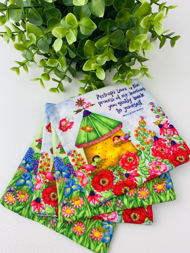 Choices, Fabric Coaster Sets of 4