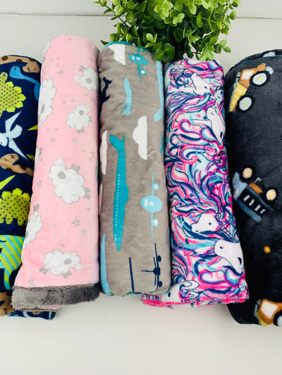 Lillabean, Minky Blankets