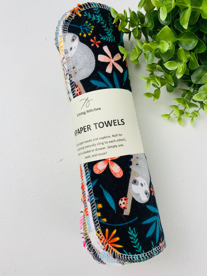 Living Stitches, Reusable UNpaper Towels