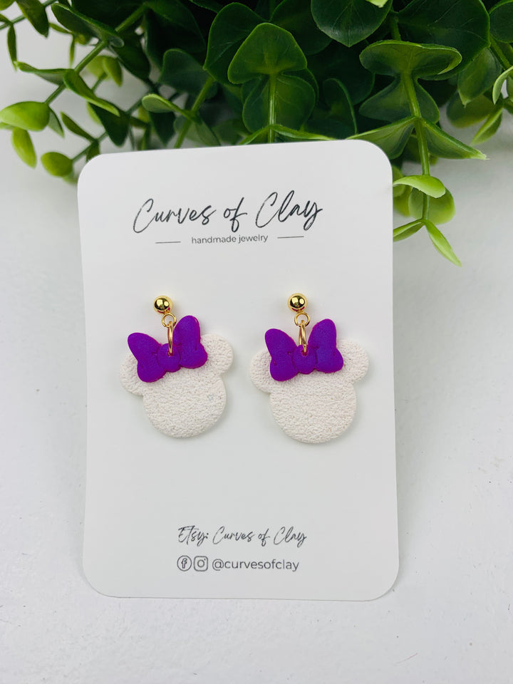 Curves of Clay, Everyday Dangle Earrings